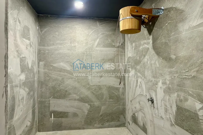 Linear 3+1 apartment in an exclusive residential complex — Alanya, Oba district 16 