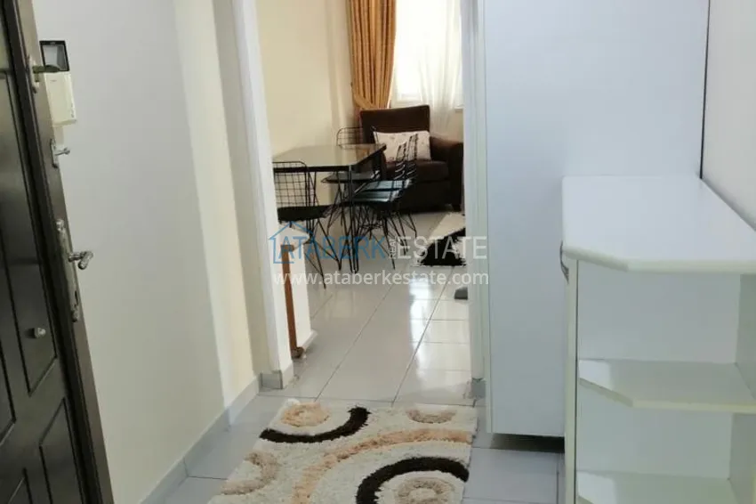 Kupuj Jednopokojowy apartament z meblami w centrum Alanyi — centralny targ rybny 1