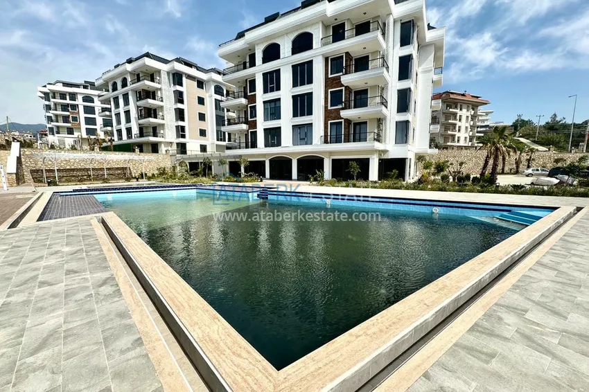 Linear 3+1 apartment in an exclusive residential complex — Alanya, Oba district 1 