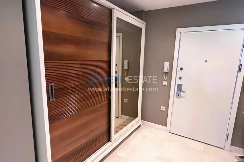 Purchase Stylish 3+1 linear apartment with panoramic views in a picturesque corner of Alanya — Mahmutlar district 1