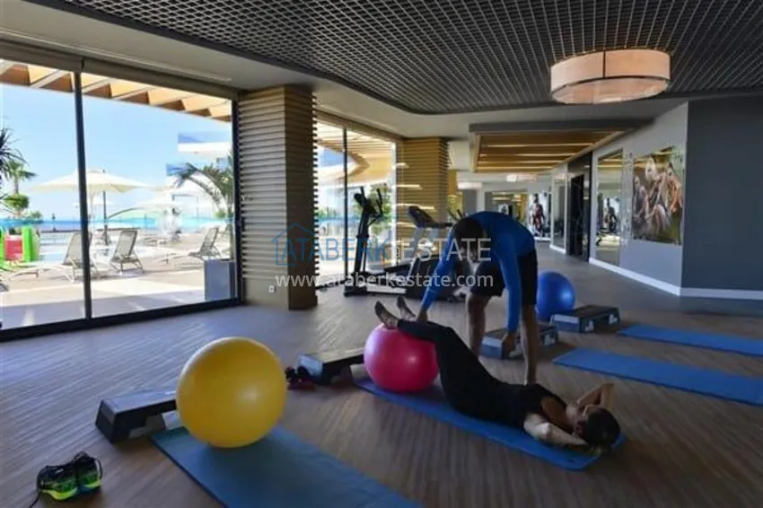 Apartment with access to the garden in a residence with a hotel concept — Alanya, Konakli district 27