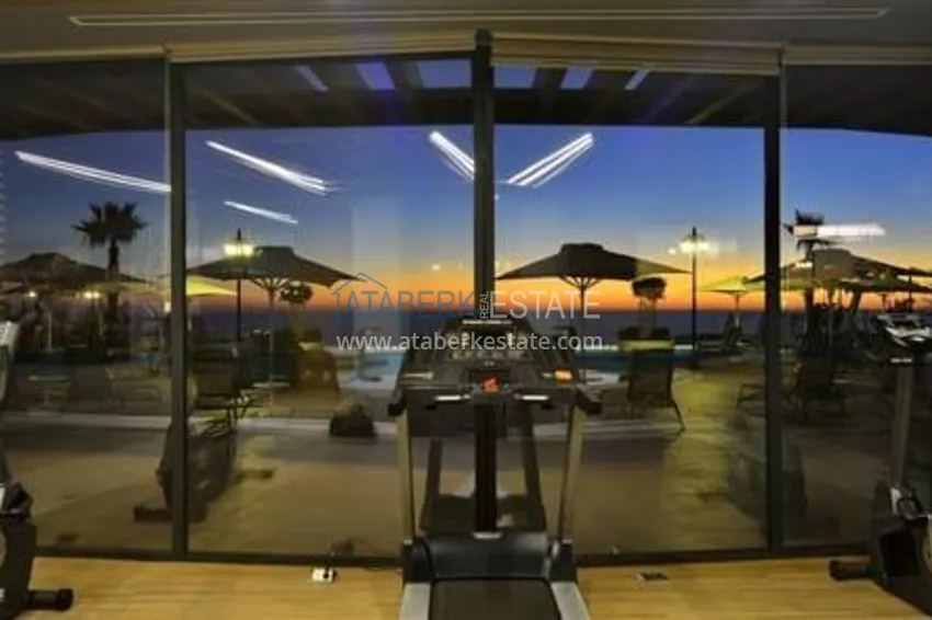 Apartment with access to the garden in a residence with a hotel concept — Alanya, Konakli district 28