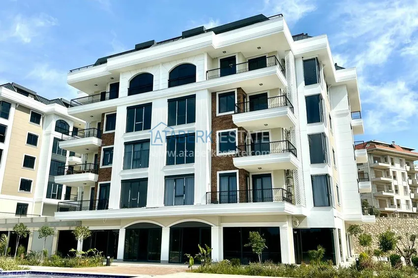 Linear 3+1 apartment in an exclusive residential complex — Alanya, Oba district 2 