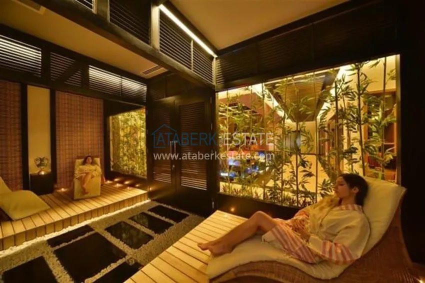 Apartment with access to the garden in a residence with a hotel concept — Alanya, Konakli district 31