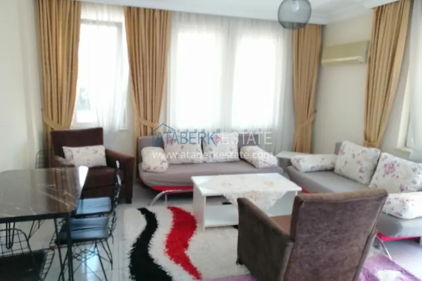 Kupuj Jednopokojowy apartament z meblami w centrum Alanyi — centralny targ rybny 2