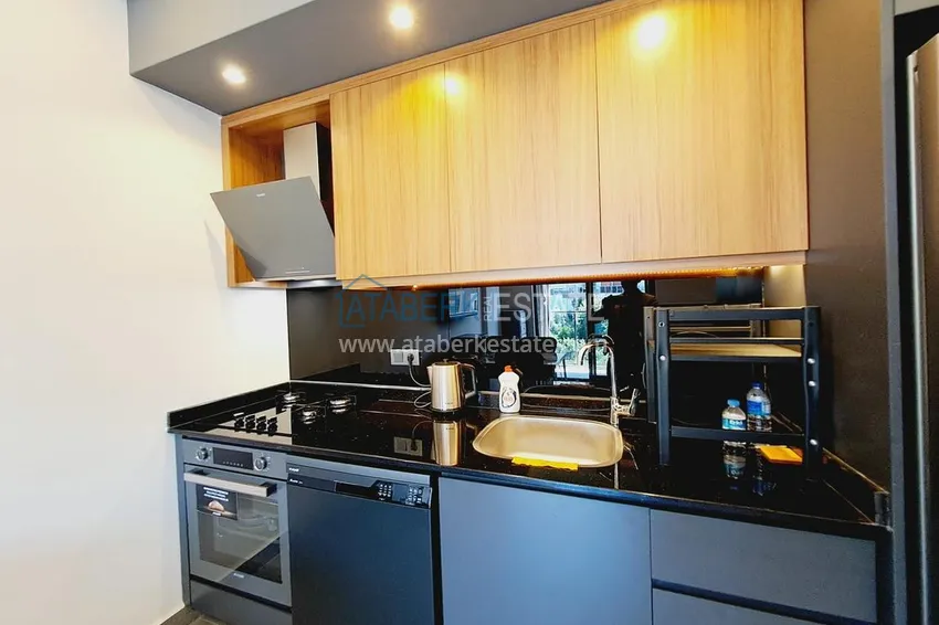 Purchase One bedroom apartment with modern interior in Alanya, Oba area 4