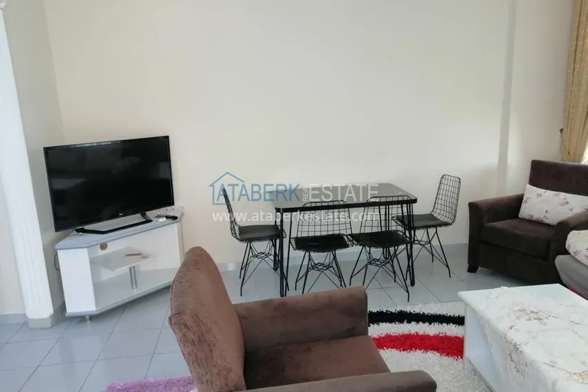 Kupuj Jednopokojowy apartament z meblami w centrum Alanyi — centralny targ rybny 3