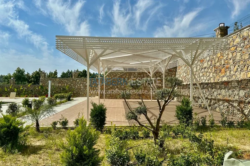 Linear 3+1 apartment in an exclusive residential complex — Alanya, Oba district 4 