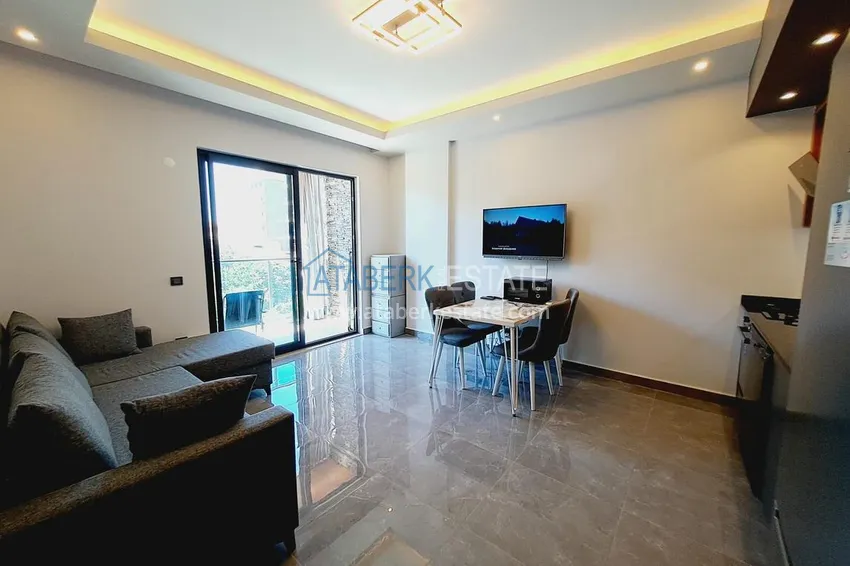 Purchase One bedroom apartment with modern interior in Alanya, Oba area 5