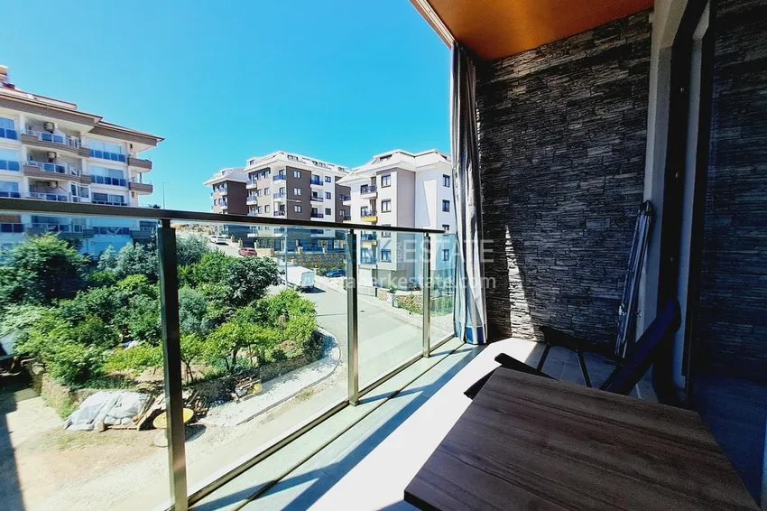 Purchase One bedroom apartment with modern interior in Alanya, Oba area 7