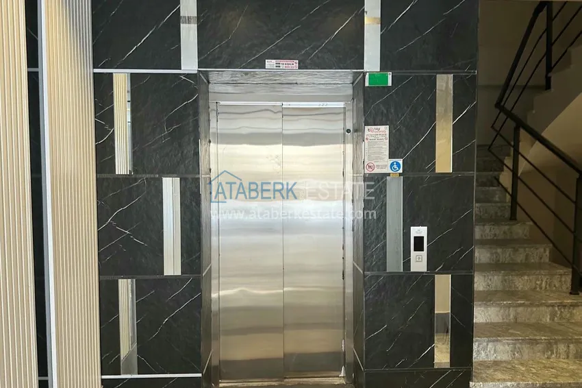 Linear 3+1 apartment in an exclusive residential complex — Alanya, Oba district 8 