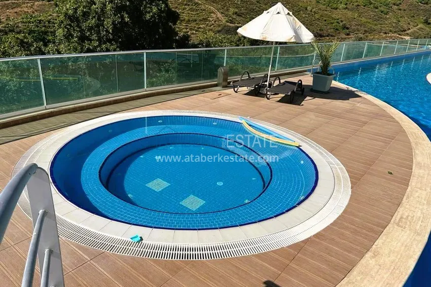 Stylish 3+1 linear apartment with panoramic views in a picturesque corner of Alanya — Mahmutlar district 8