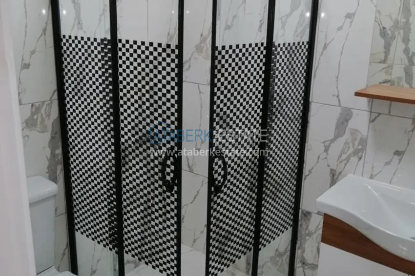 Kupuj Jednopokojowy apartament z meblami w centrum Alanyi — centralny targ rybny 8