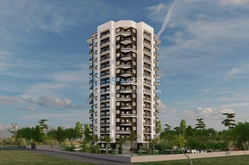 New project of a modern family-type complex in Mezitli-Mersin neighborhood 1 