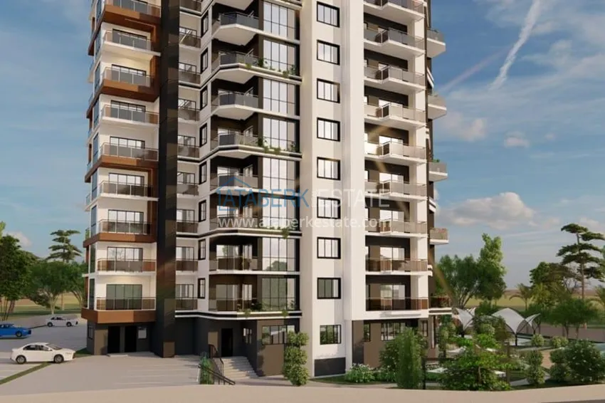 New project of a modern family-type complex in Mezitli-Mersin neighborhood 6 
