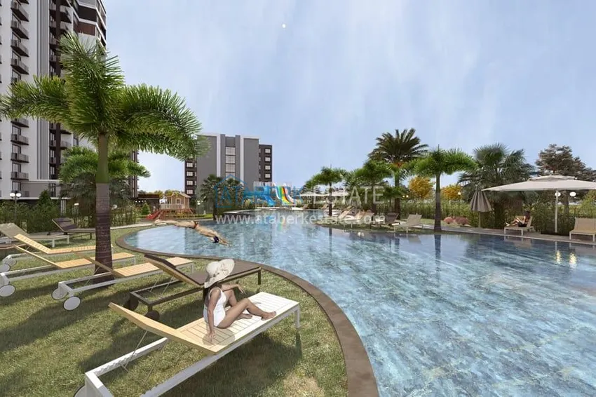 Start of sales! Real estate in Mezitli-Mersin area at the construction stage 16