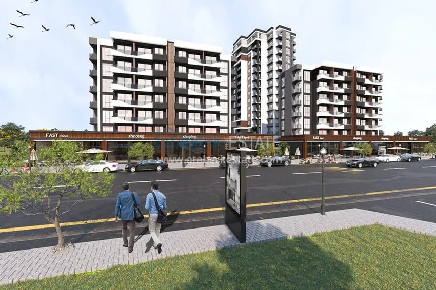 Start of sales! Real estate in Mezitli-Mersin area at the construction stage 3