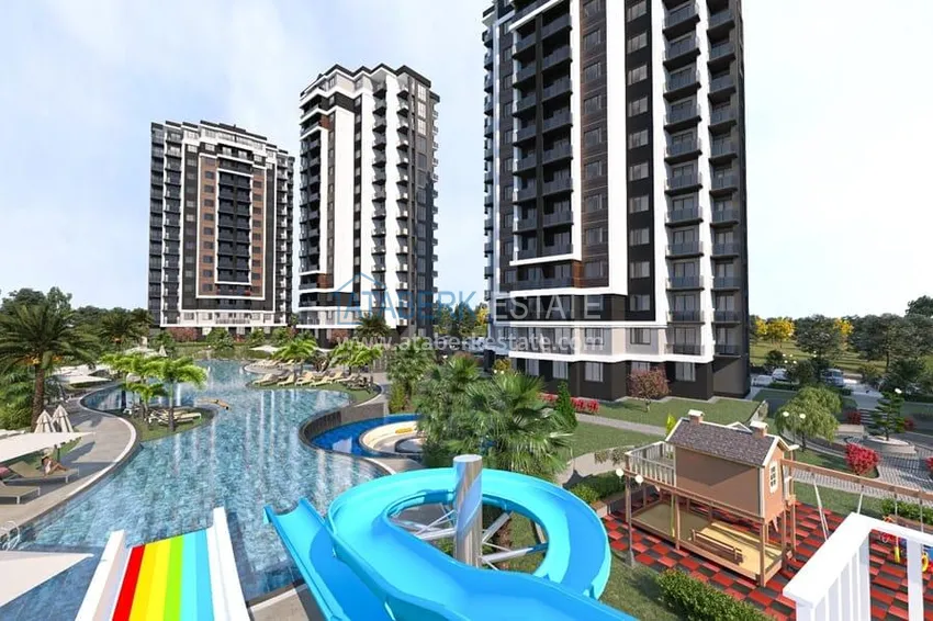 Start of sales! Real estate in Mezitli-Mersin area at the construction stage 2