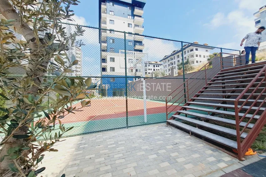 Finely finished one-bedroom apartment in a complex with luxurious infrastructure — Alanya, Payallar district 10