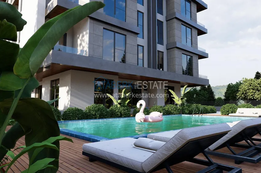 New residential complex project in Antalya, Konyaalti district - 200 meters from the sea 11
