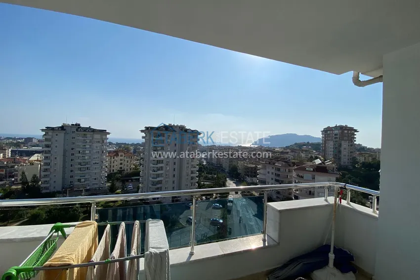 Purchase Furnished apartment with sea view in Cikcilli area, Alanya 12