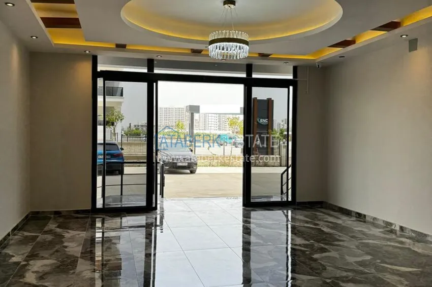 One bedroom Apartment with Fine Finishing and Mountain View in Tomyuk District, Mersin. Installment is possible 22 
