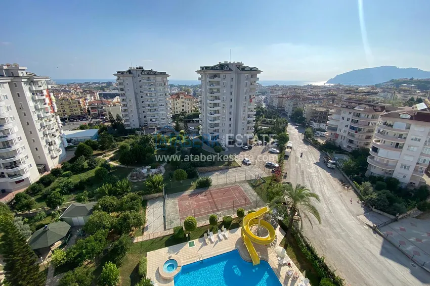 Purchase Furnished apartment with sea view in Cikcilli area, Alanya 17