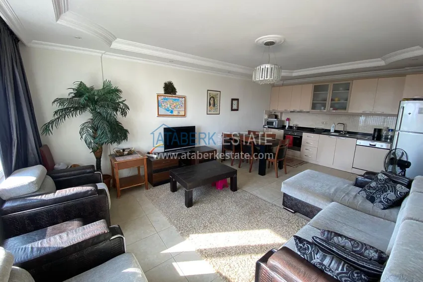 Purchase Furnished apartment with sea view in Cikcilli area, Alanya 2