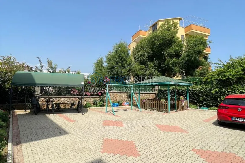 Недвижимость под ВНЖ. Двухуровневая квартира в европейском комплексе - Алания, район Оба 4 