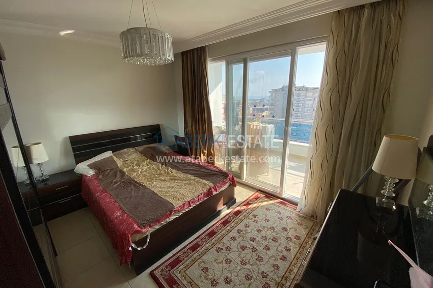 Purchase Furnished apartment with sea view in Cikcilli area, Alanya 7