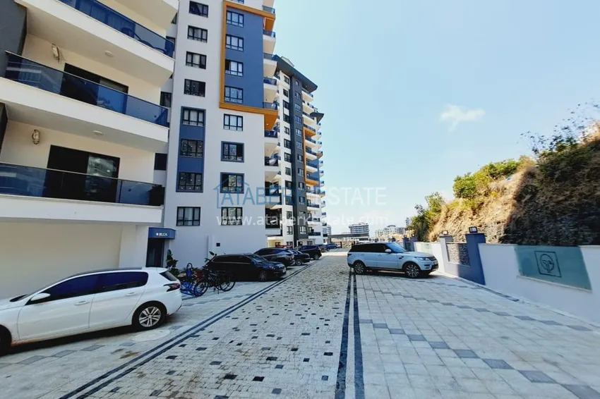 Jednopokojowe mieszkanie od właściciela w nowym budynku - dzielnica Mahmutlar, Alanya 15