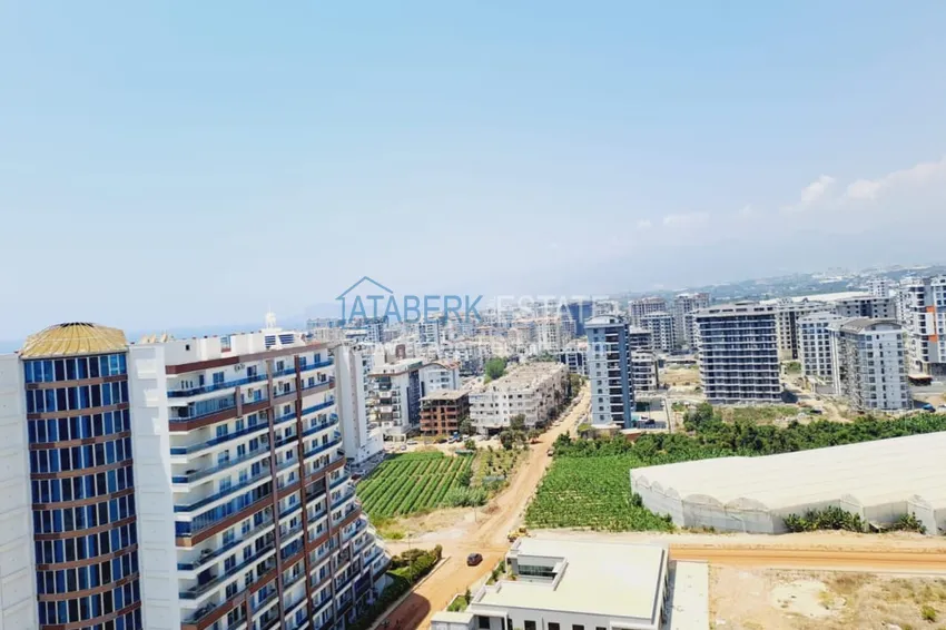 Purchase Duplex apartment with a fine finish and sea view - new buildings in Alanya, Mahmutlar district 15