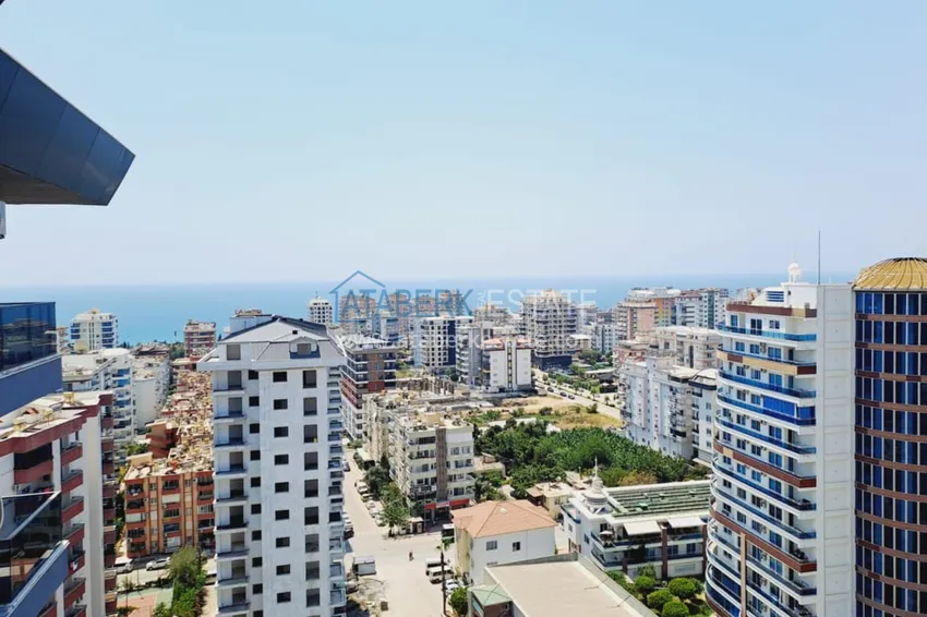 Purchase Duplex apartment with a fine finish and sea view - new buildings in Alanya, Mahmutlar district 18