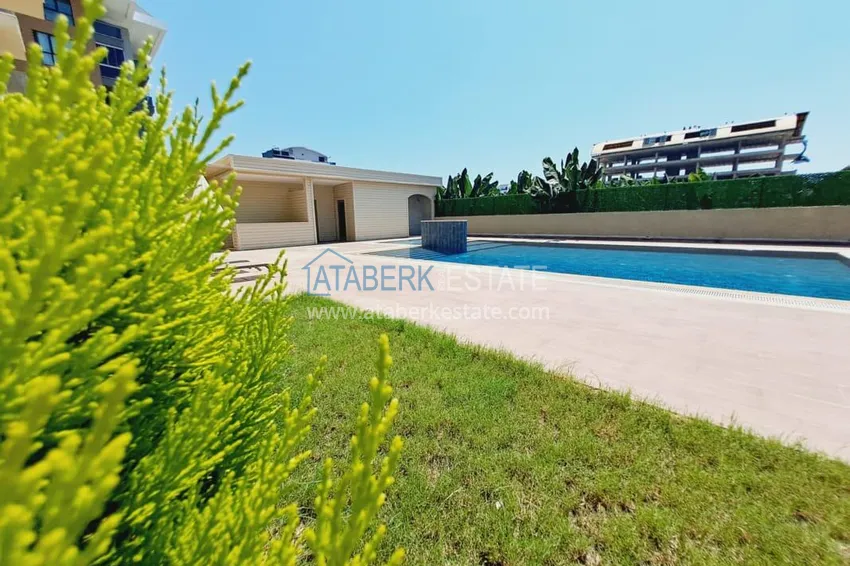 Furnished 1+1 apartment in a new comfort-class complex, Kargicak district — Alanya 4 