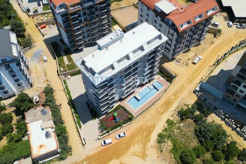 Nieruchomość podstawowa - wykończone mieszkanie w nowym budynku, dzielnica Avsallar, Alanya 5 