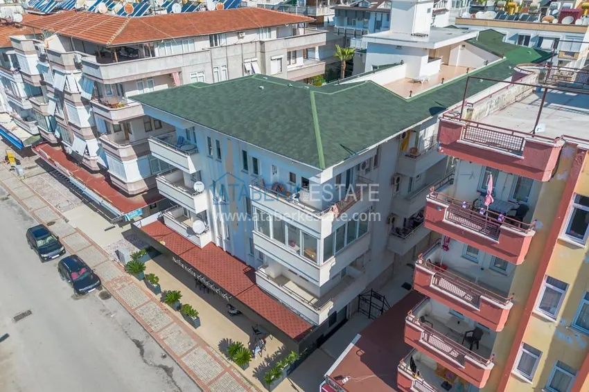 Turnkey one-bedroom apartment with a glazed balcony near Cleopatra Beach - Alanya Center 7 