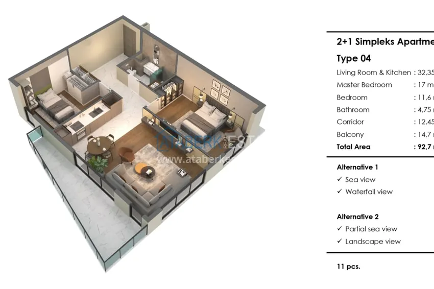Buy cheap Elite residential complex in Antalya, Lara district. Premium apartments from a world-famous hotel chain 5