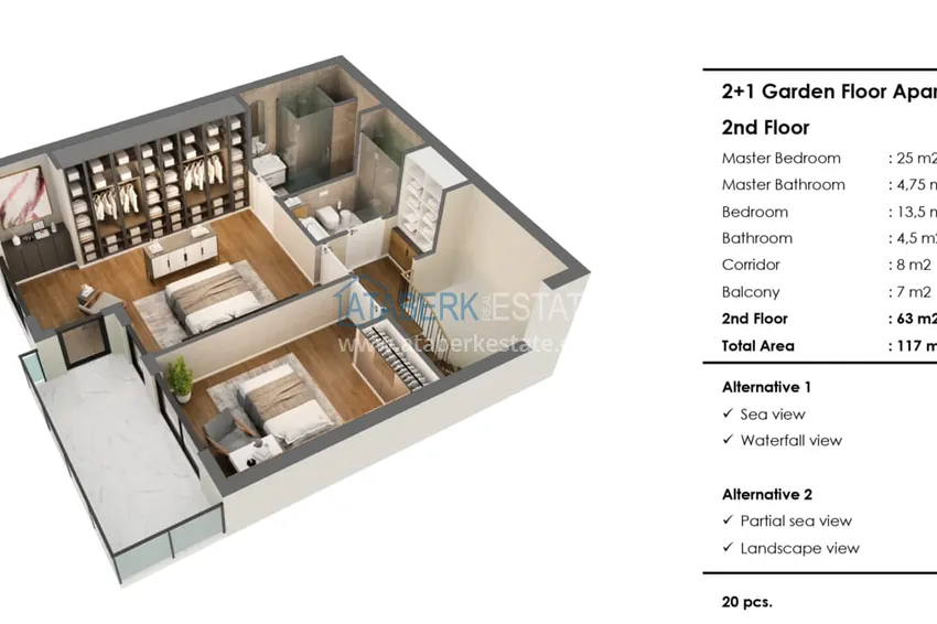 Buy cheap Elite residential complex in Antalya, Lara district. Premium apartments from a world-famous hotel chain 8