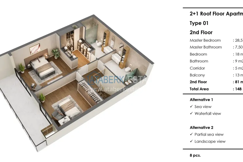 Buy cheap Elite residential complex in Antalya, Lara district. Premium apartments from a world-famous hotel chain 10