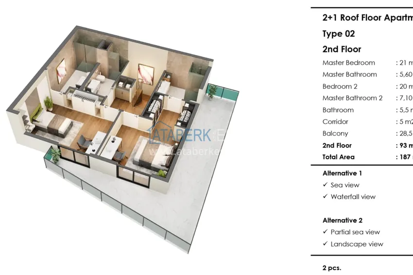 Buy cheap Elite residential complex in Antalya, Lara district. Premium apartments from a world-famous hotel chain 12