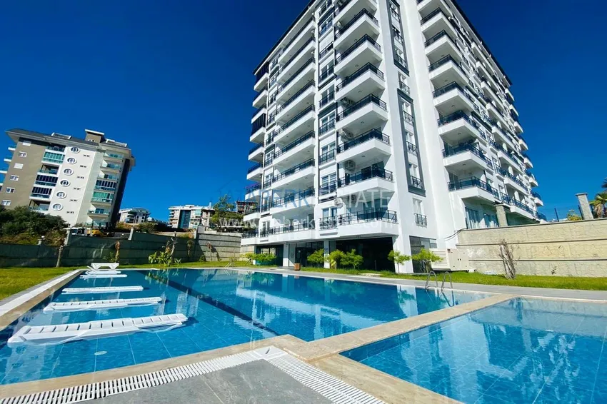Krótkoterminowy wynajem od 10 dni - mieszkanie z jedną sypialnią w dzielnicy Avsallar, Alanya nr 66 2