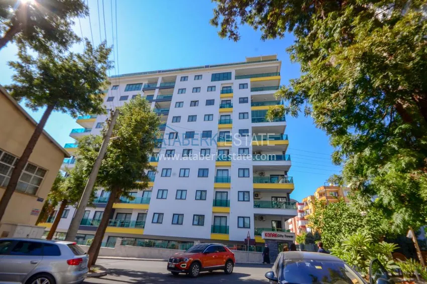 Furnished 2+1 apartment in a complex with infrastructure - Alanya Center 2 