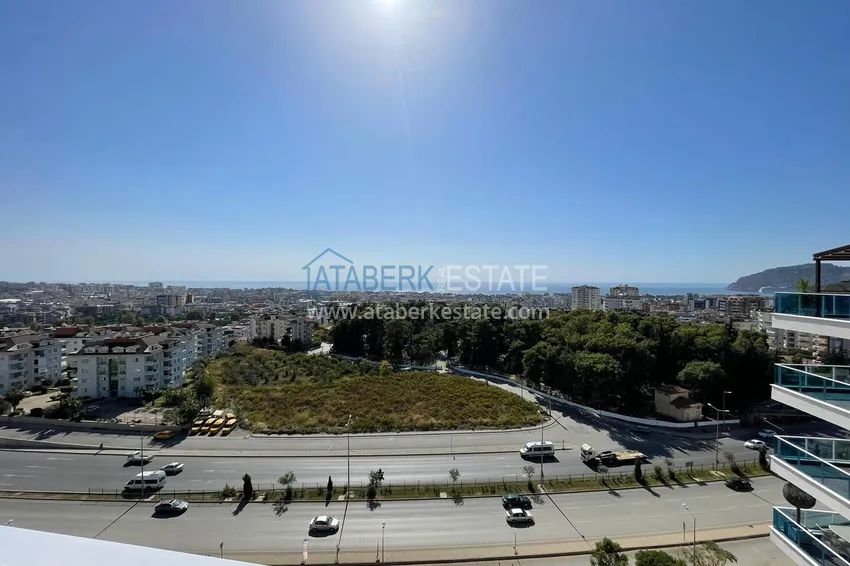 Purchase Luxury duplex with furniture, swimming pool and panoramic views in Cikcilli, Alanya 15