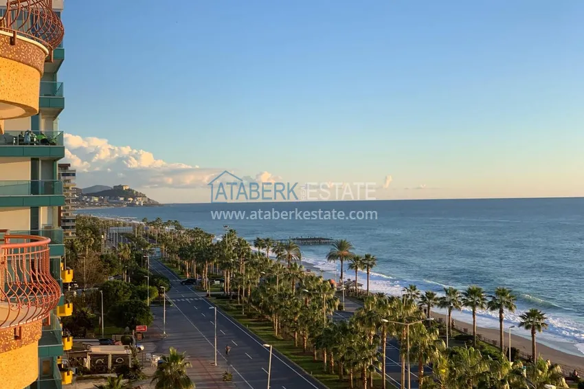 Purchase Apartment in Mahmutlar modern interior, direct sea view, first coastal 20