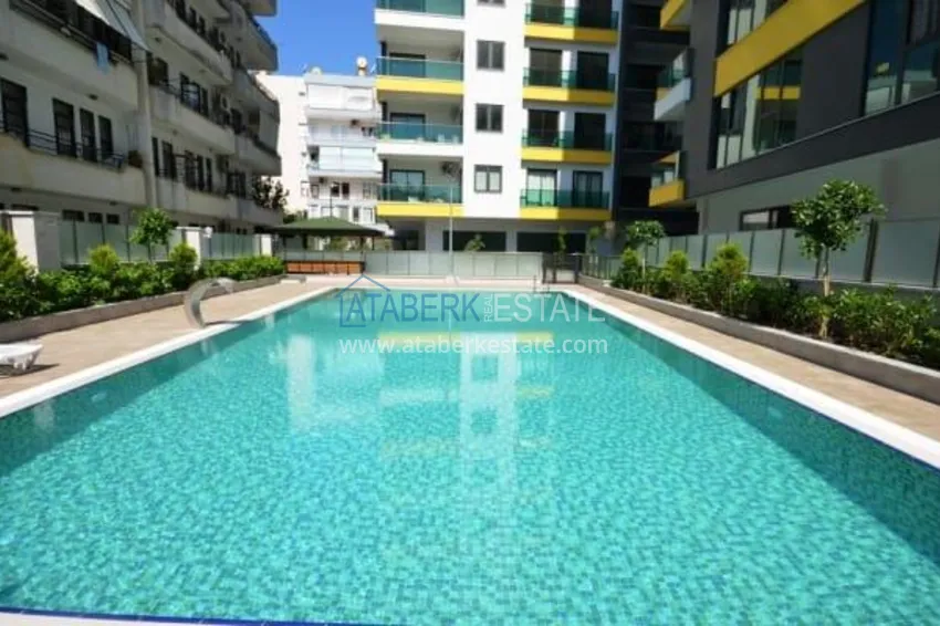 Furnished 2+1 apartment in a complex with infrastructure - Alanya Center 4 