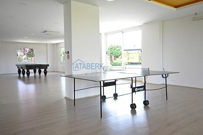 3+1 linear apartment with furniture, sea and mountain views on the beachfront - Tosmur, Alanya 25 