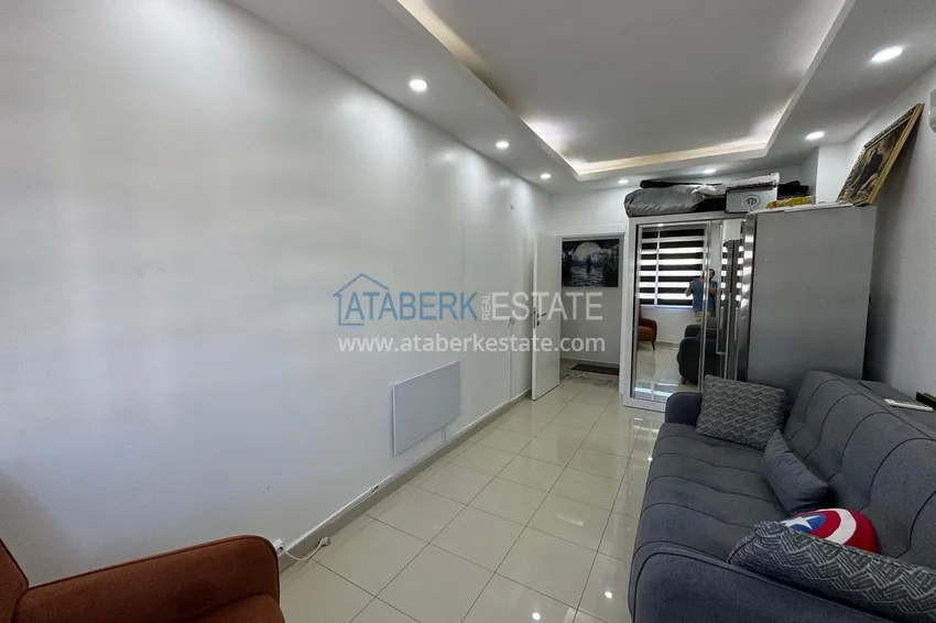 Purchase 4+1 penthouse duplex with furniture and a glazed balcony, Oba district — Alanya 28 