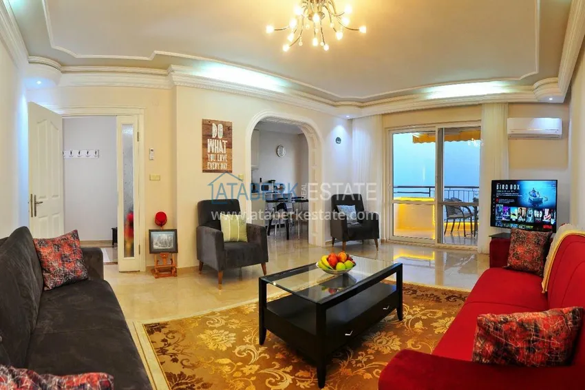 Purchase Apartment in Mahmutlar modern interior, direct sea view, first coastal 2