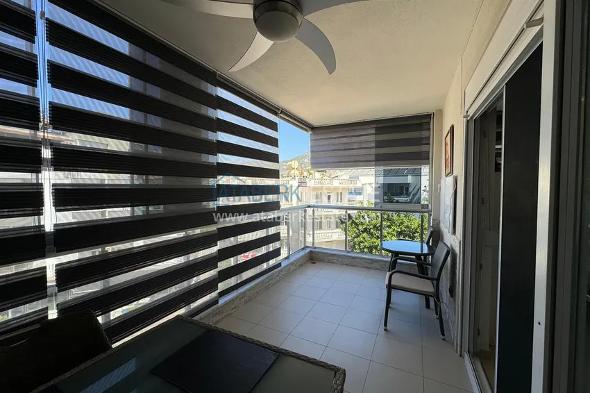 Purchase 4+1 penthouse duplex with furniture and a glazed balcony, Oba district — Alanya 39 