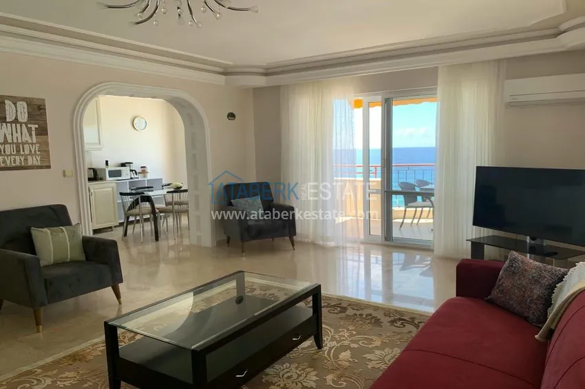 Purchase Apartment in Mahmutlar modern interior, direct sea view, first coastal 3